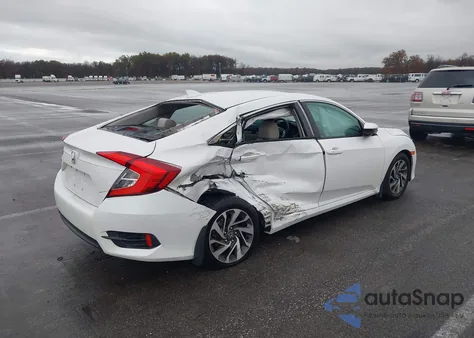 2017 Honda Civic Ex из США, поврежденный, VIN 19XFC2F76HE014182